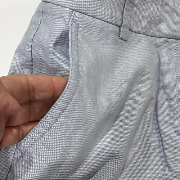 J Crew Women Pants Size 2 Chino Cropped Tapered Pockets Low Rise Nautical - Picture 5 of 6